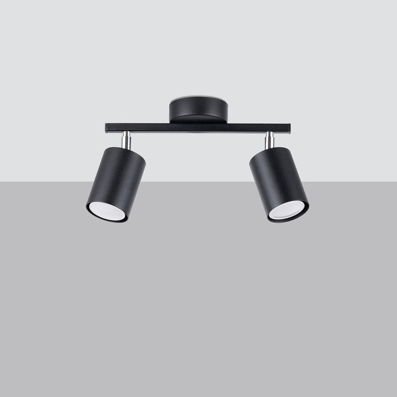 LEMMI 2 ceiling light black