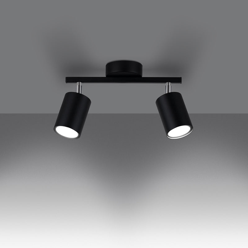 LEMMI 2 ceiling light black