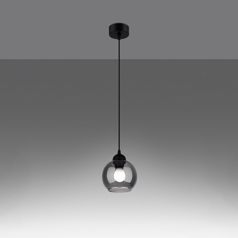 ALINO 1 hanglamp zwart