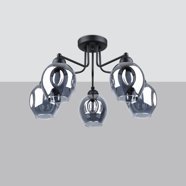 Chandelier FILLAN 5 black