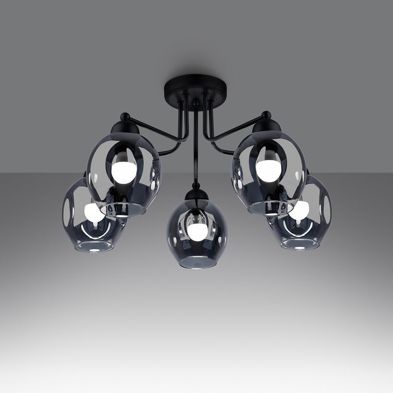 Chandelier FILLAN 5 black