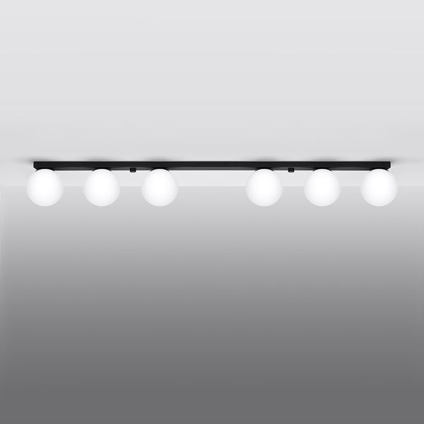 Ceiling light YOLI 6 black