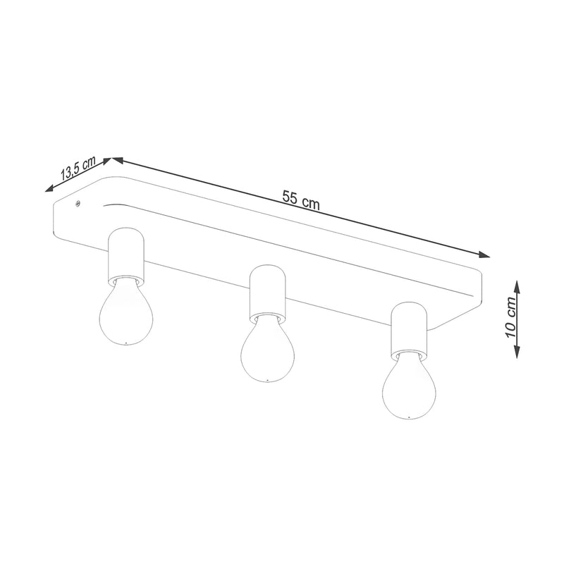 TAVO 3 plafondlamp