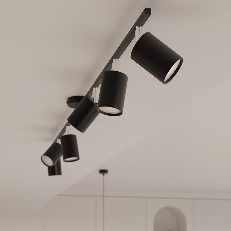 Ceiling light LEMMI 6L black