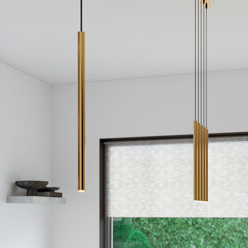 Pendant lights PASTELO 1 golden