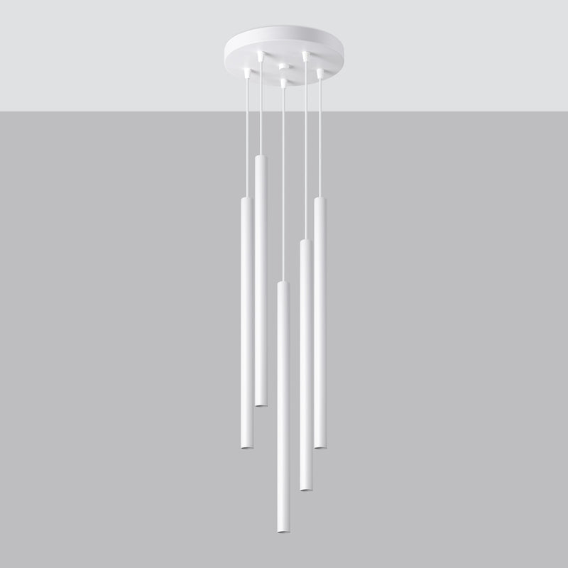 Pendant lights PASTELO 5P white