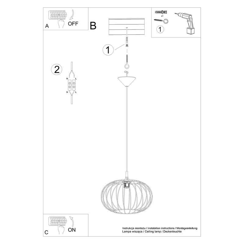 TSUNO pendant lights