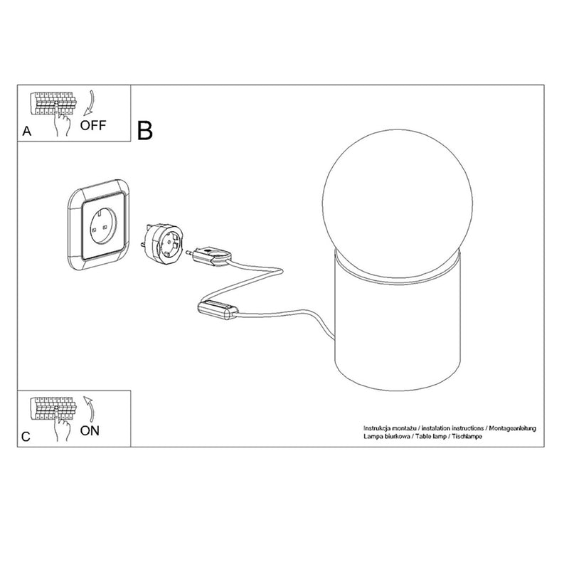 BOOMO table lamp