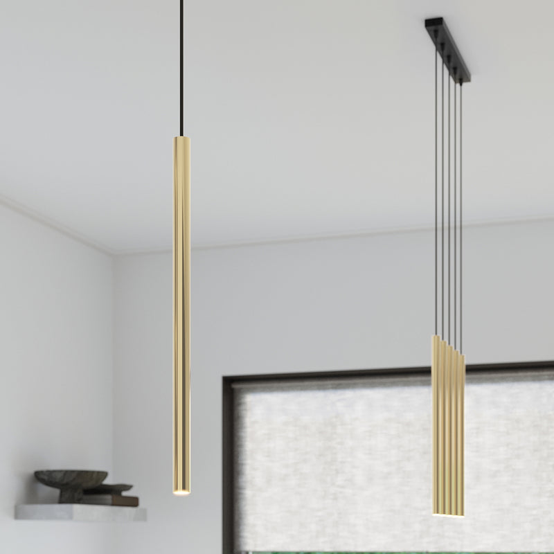 Pendant lights PASTELO 1 shiny gold