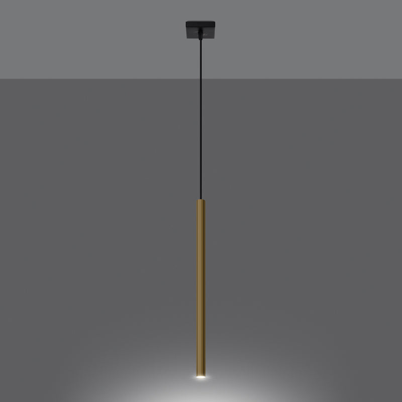 Pendant lights PASTELO 1 shiny gold