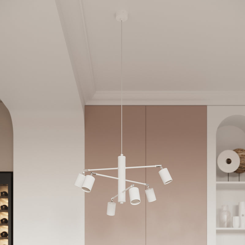 Chandelier LEMMI 6 white