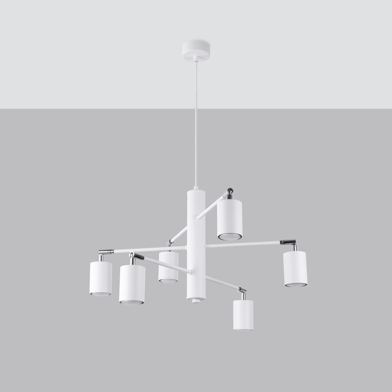 Chandelier LEMMI 6 white