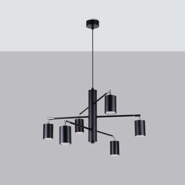 Chandelier LEMMI 6 black