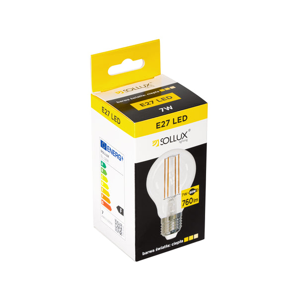 LED bulb E27 3000K 7W 760lm