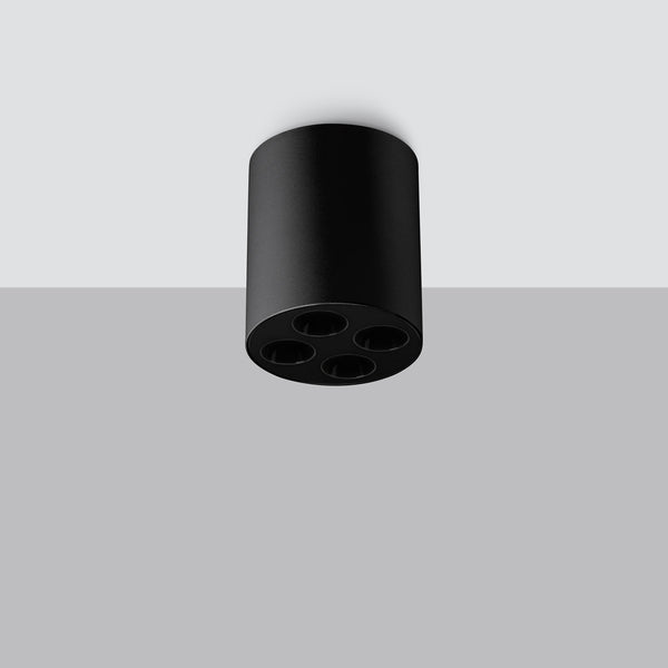 Ceiling light ZOE black LED