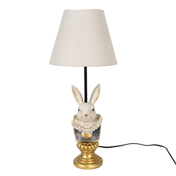 Tischlampe Kaninchen Hase in Beige