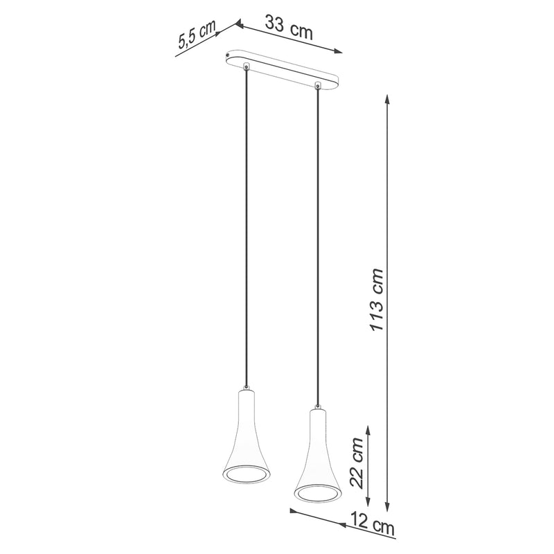 REA 2 betonnen hanglampen