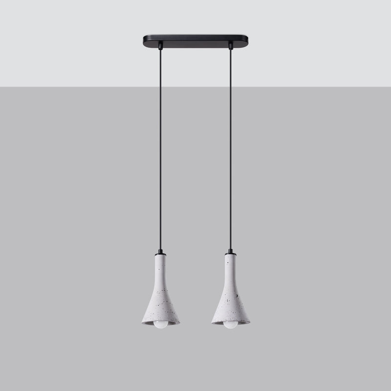 REA 2 concrete pendant lights