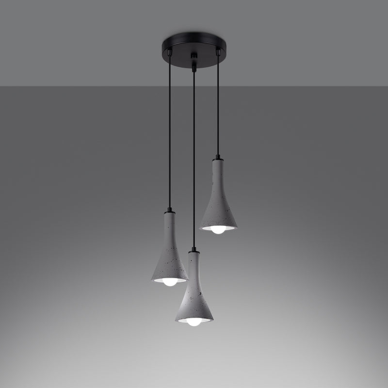 Pendant lights REA 3P concrete