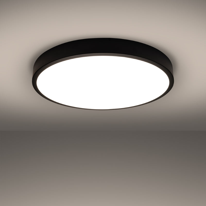 Plafond ONYX 60 zwart LED 3000K