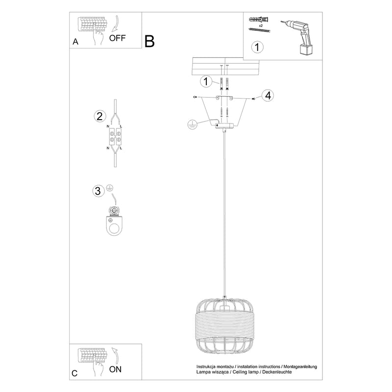 FOST hanglamp