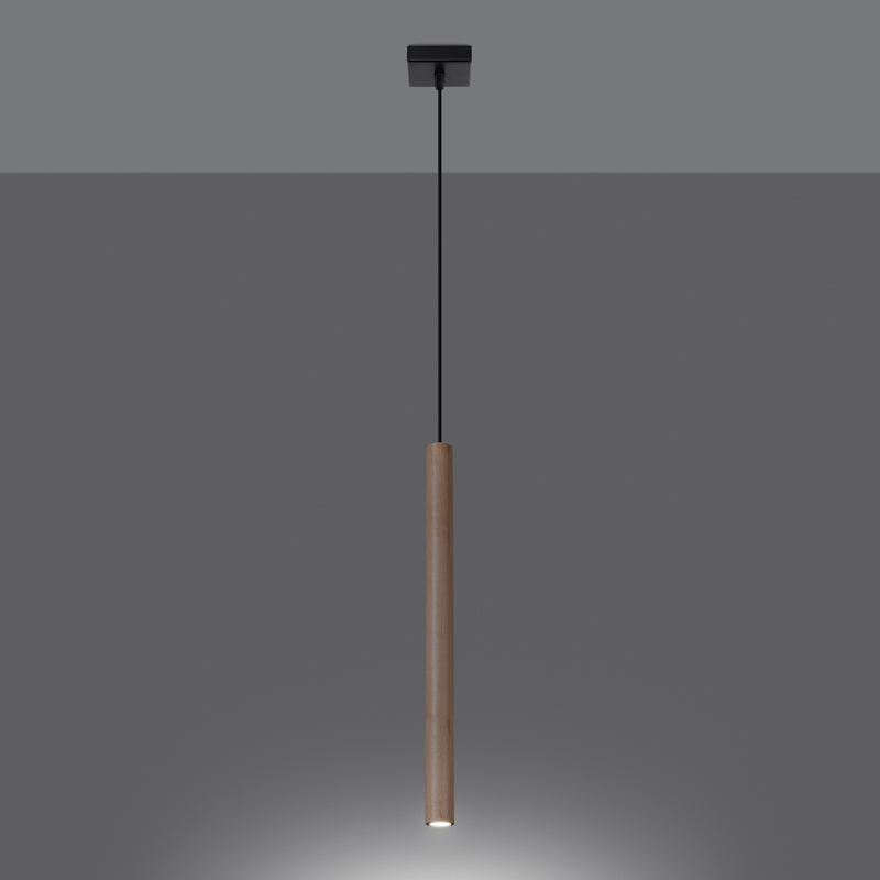 Pendant lights PASTELO 1 wood