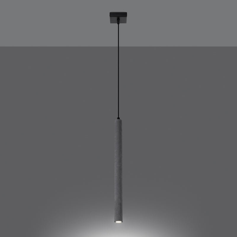 Pendant lights PASTELO 1 concrete