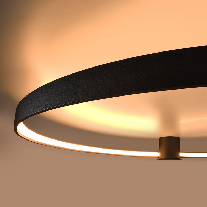 Ceiling light RIO 55 black 4000K