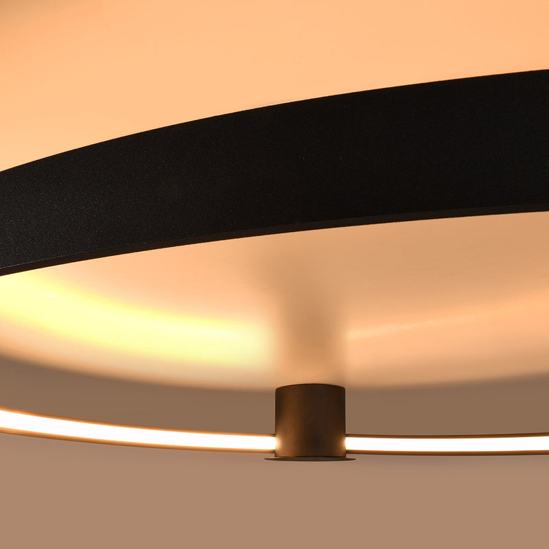 Ceiling light RIO 78 black 3000K