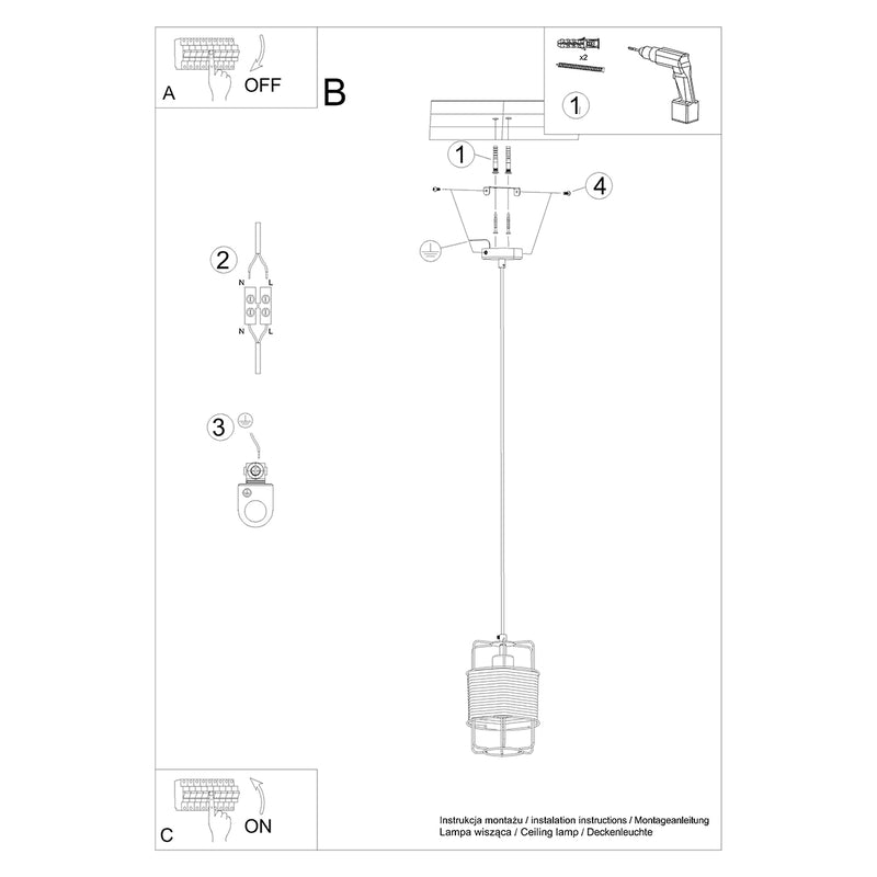 GIZUR 1 pendant light