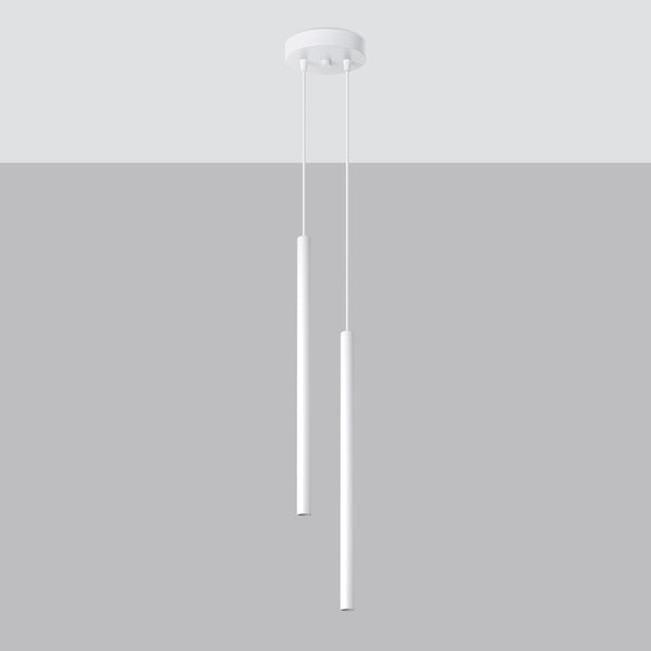 PASTELO 2 pendant lights white