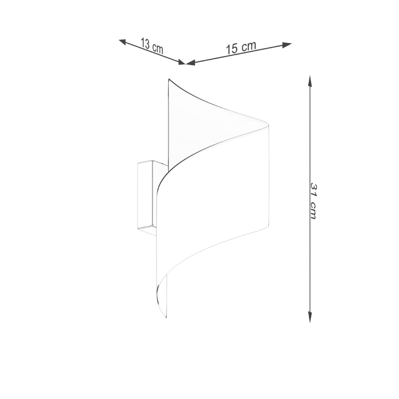 Wandlamp TALASSA zwart