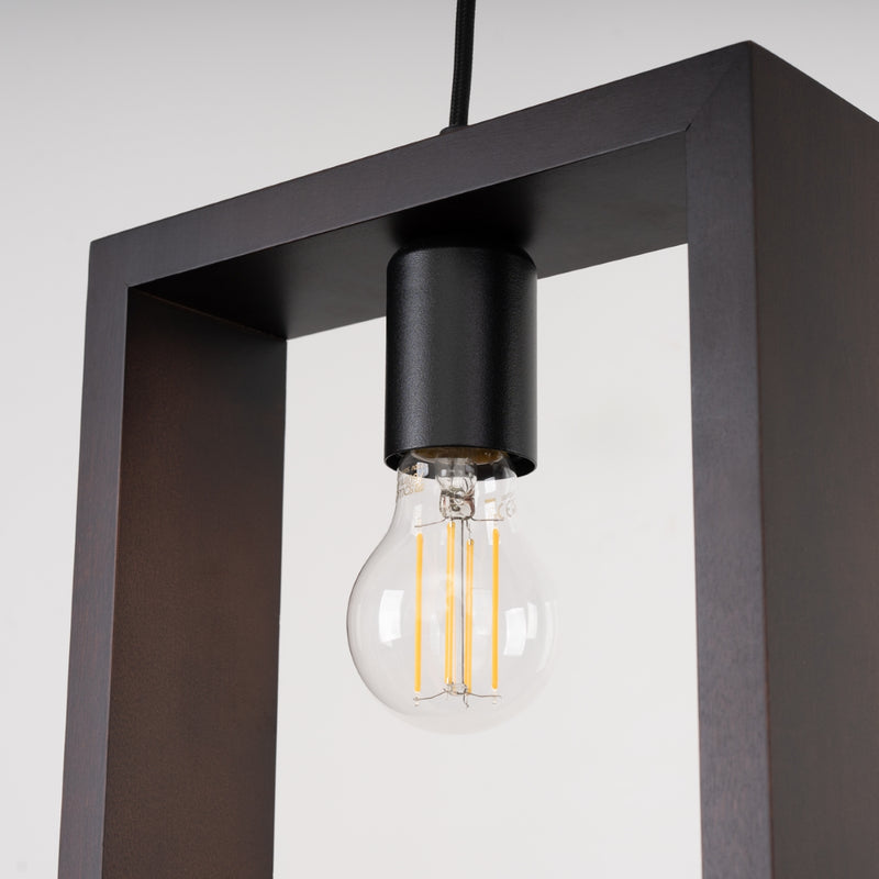 Pendant lamp ARIES Wenge