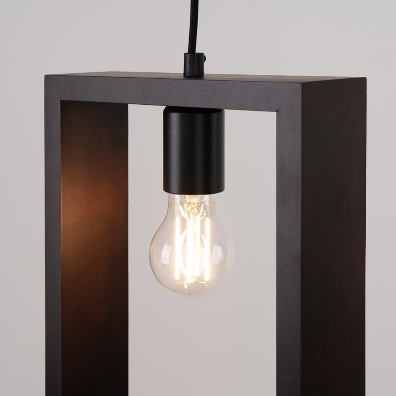 Pendant lamp ARIES Wenge