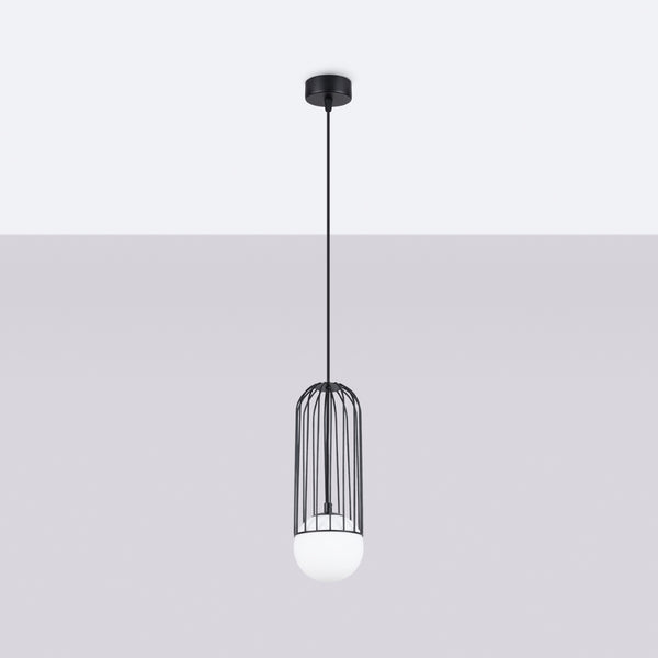 BRINA 1 hanglamp zwart