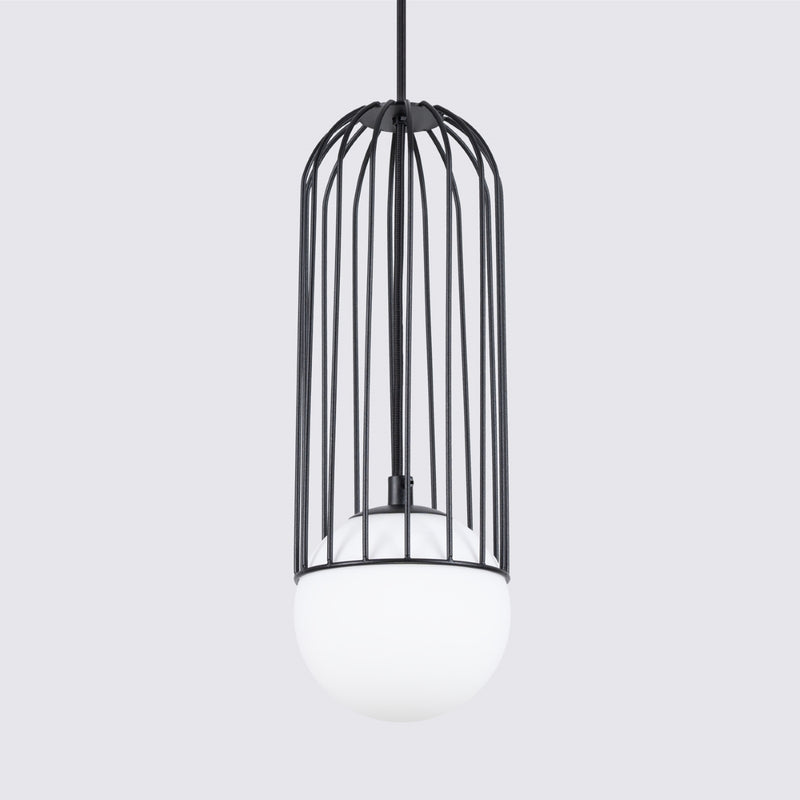 BRINA 1 hanglamp zwart