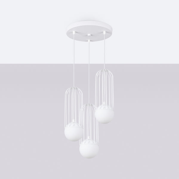 Pendant light BRINA 3P White