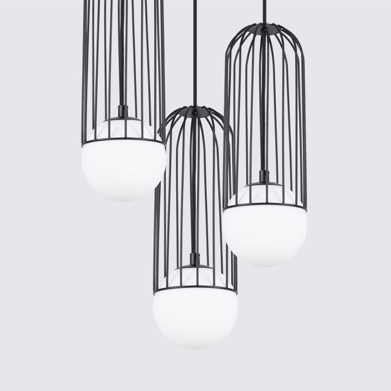 Pendant light BRINA 3P Black