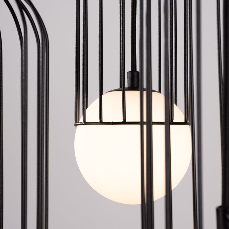 Pendant light BRINA 3P Black