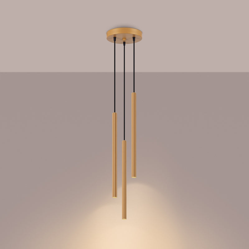 Hanglamp ARCHE 3P goud