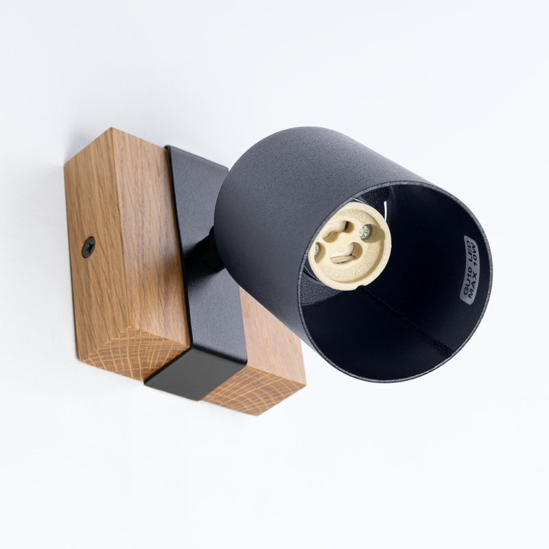 Wall light FAGER 1 Black