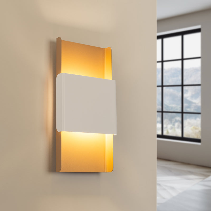 Wall lamp DURLIN gold/white