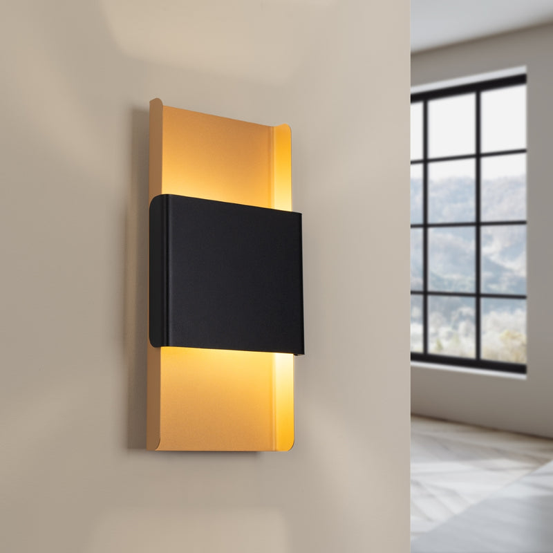 Wall lamp DURLIN gold/black