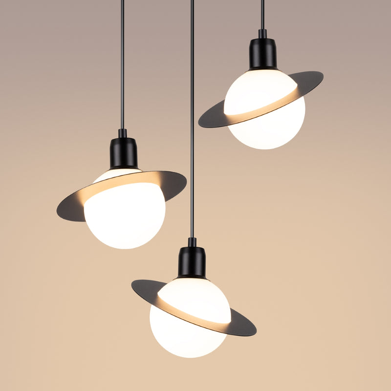 Pendant light HYPERION 3P Black