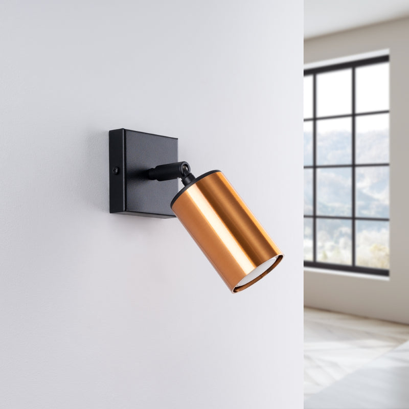 Wall lamp WINX black/copper