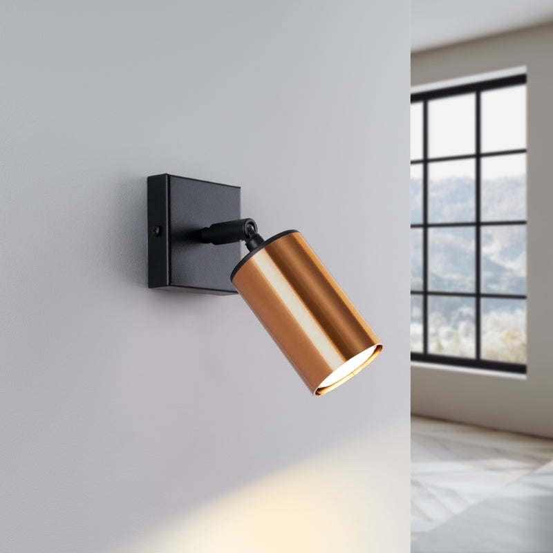 Wall lamp WINX black/copper