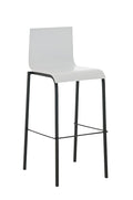 Bar stool Avola B76, wooden seat