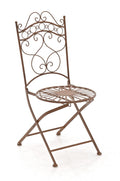 Iron garden chair Indra