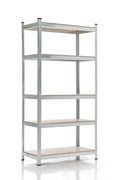 Heavy duty metal shelf