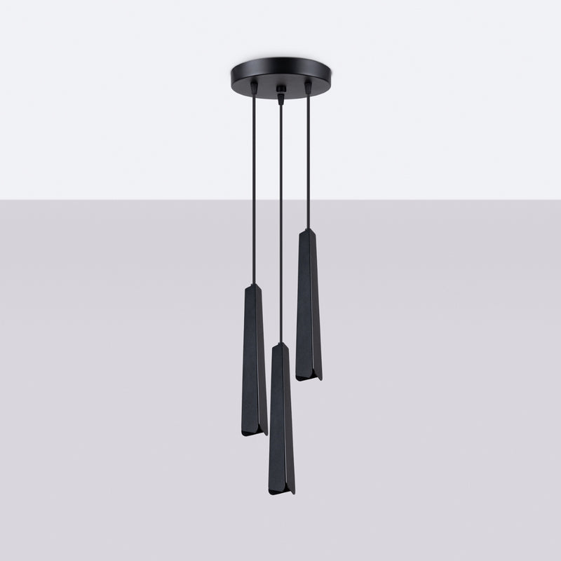 PRYSM 3P hanglamp zwart